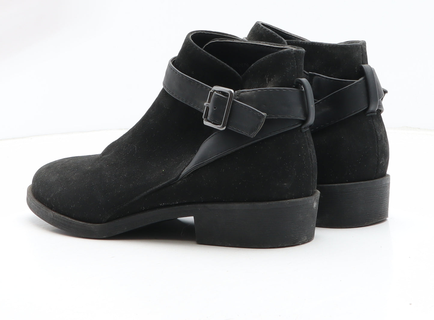 New Look Womens Black Synthetic Bootie Boot UK