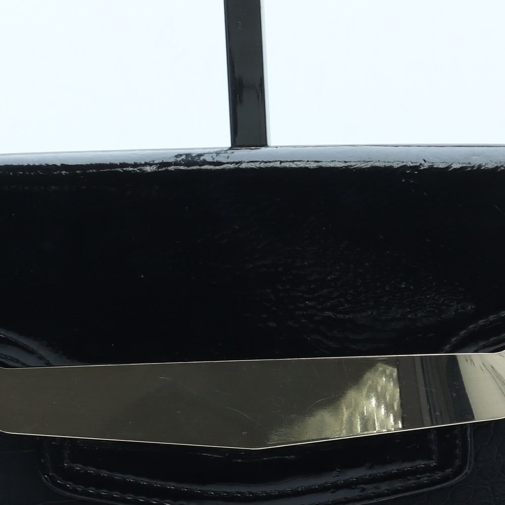 New Look Womens Black Polyurethane Clutch Size Small