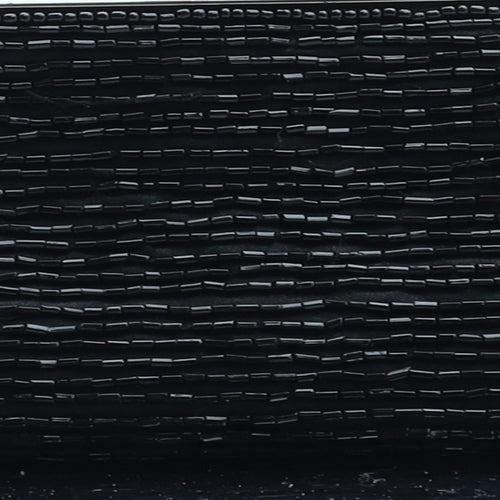 Preworn Womens Black Polyester Clutch Size Small