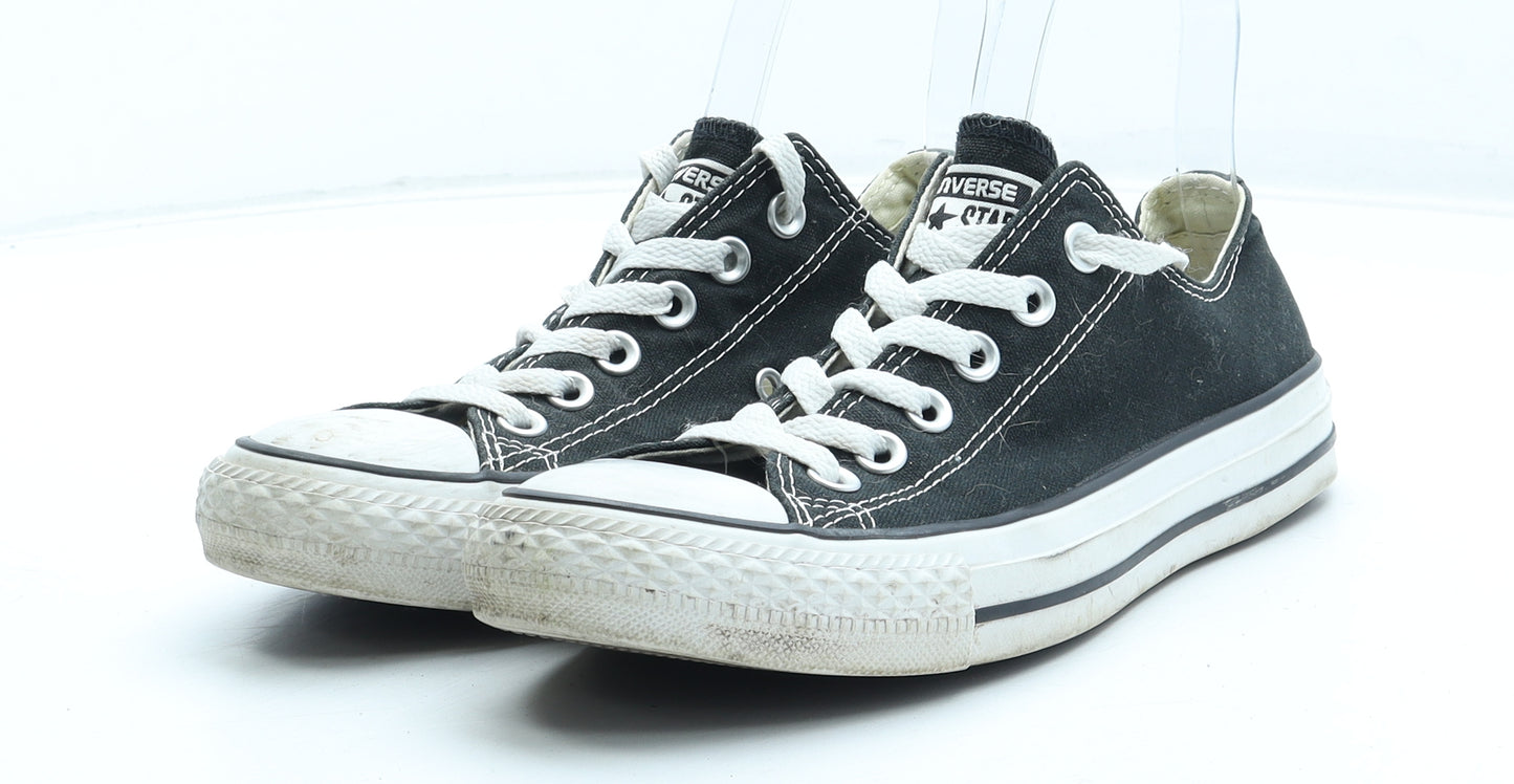 Converse Womens Black Polyester Trainer UK - All Star