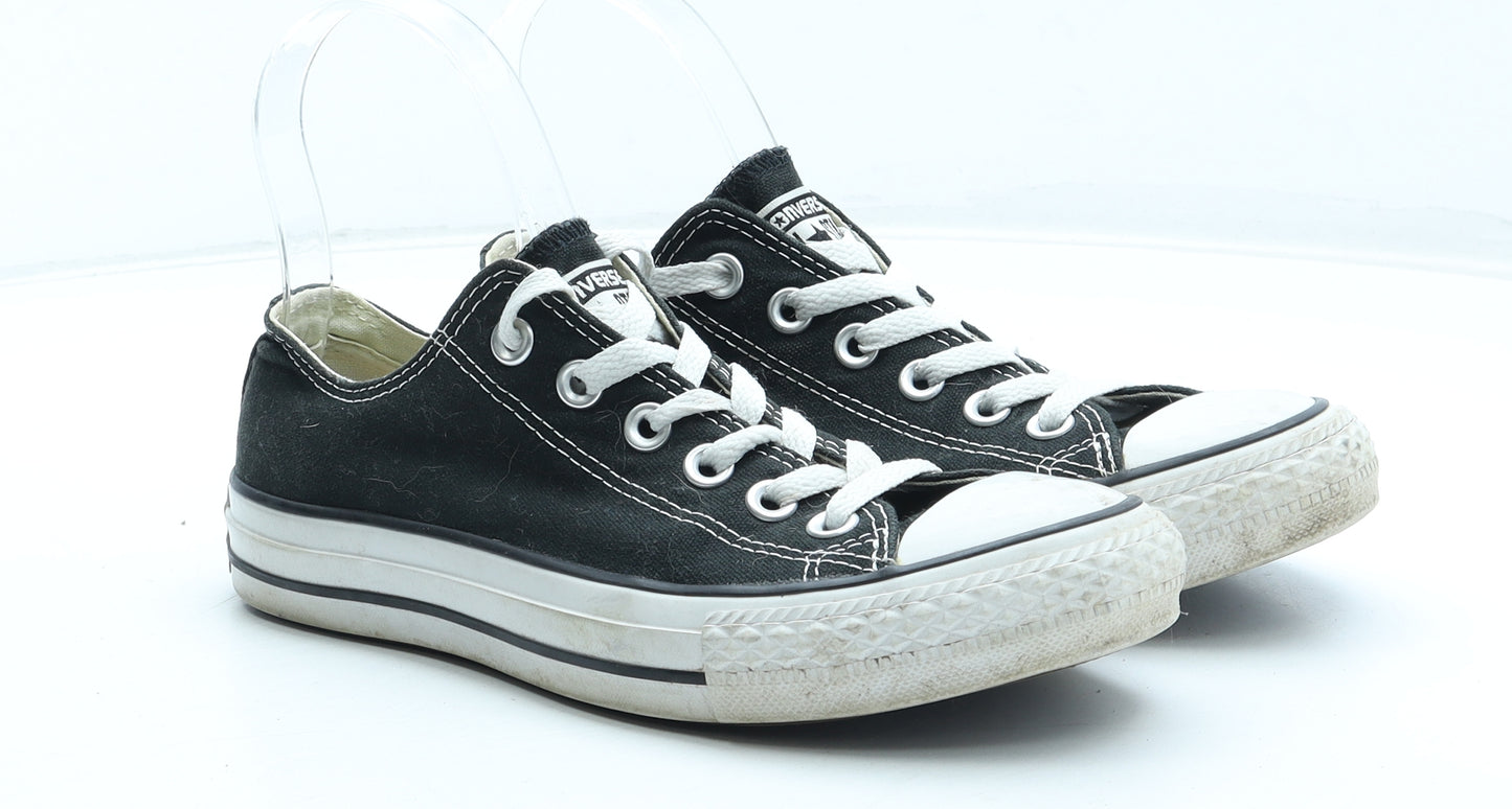 Converse Womens Black Polyester Trainer UK - All Star