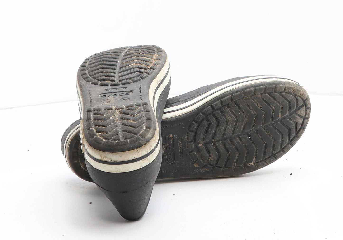 Crocs Womens Black Synthetic Slip On Casual UK
