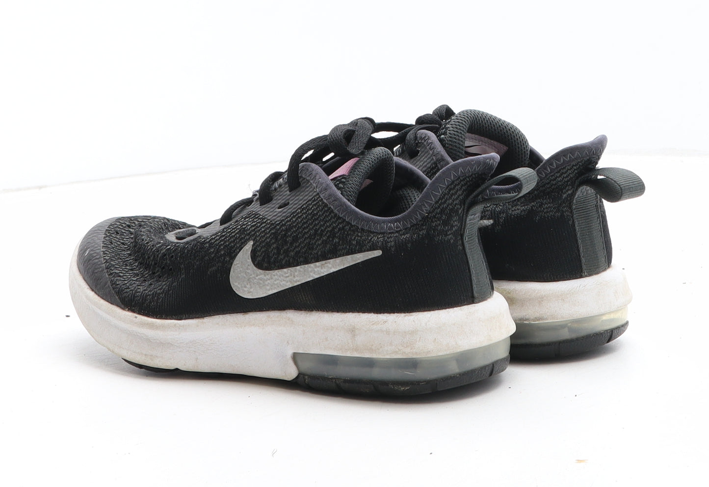 Nike Girls Black Synthetic Trainer UK 1