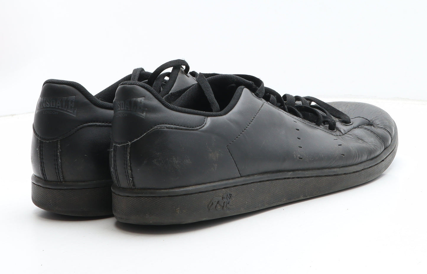 Lonsdale Mens Black Synthetic Trainer UK 14