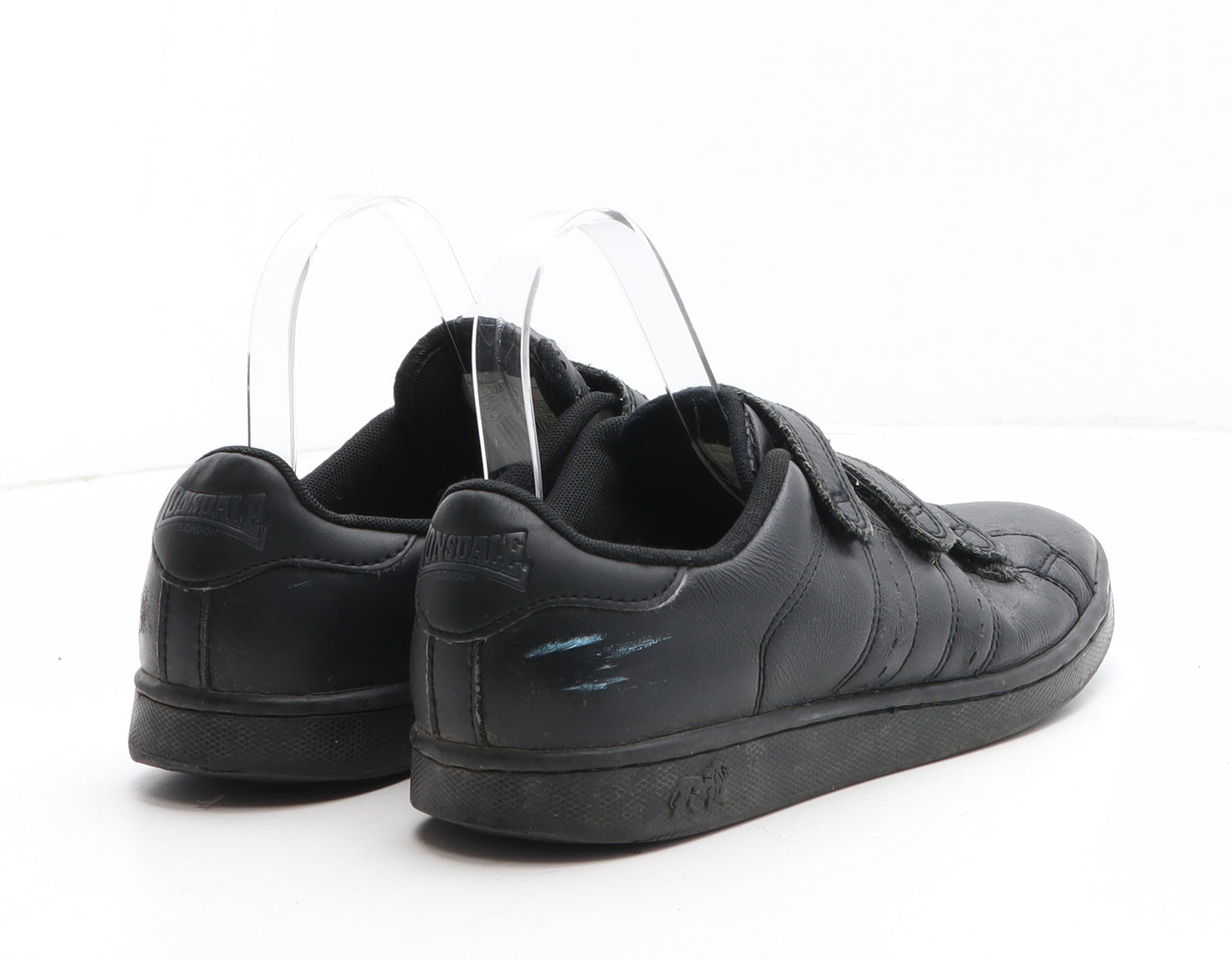 Lonsdale Mens Black Synthetic Trainer UK 6
