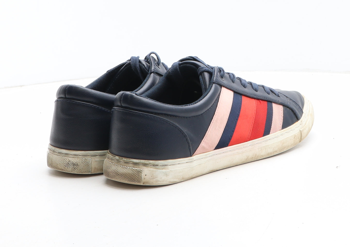 Marks and Spencer Womens Black Colourblock Synthetic Trainer UK