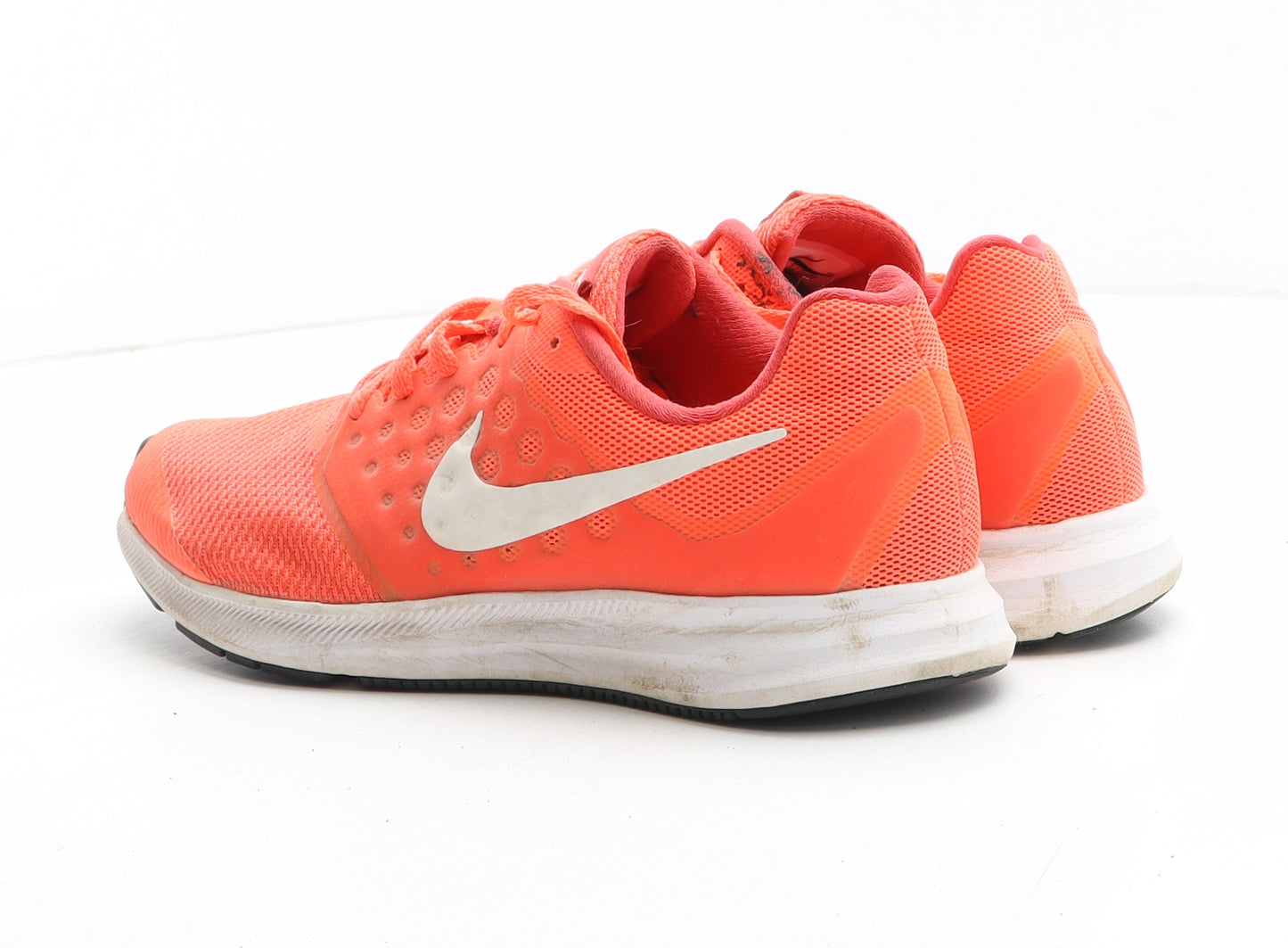 Nike Girls Orange Synthetic Trainer UK 5.5
