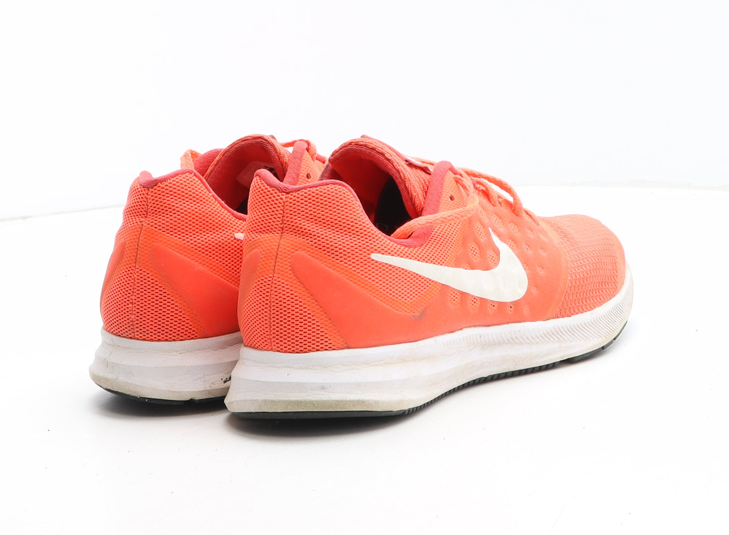 Nike Girls Orange Synthetic Trainer UK 5.5