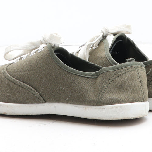 Primark Womens Green Synthetic Trainer Casual UK