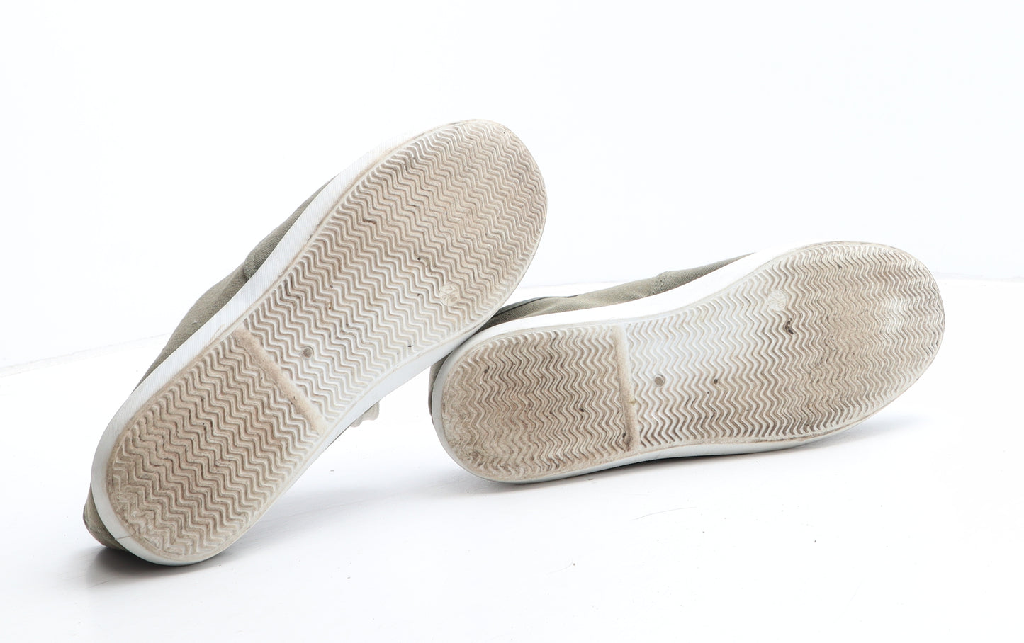 Primark Womens Green Synthetic Trainer Casual UK