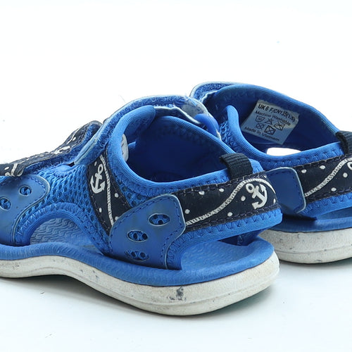 Clarks Boys Blue Polyester Fisherman Sandal UK 6 23