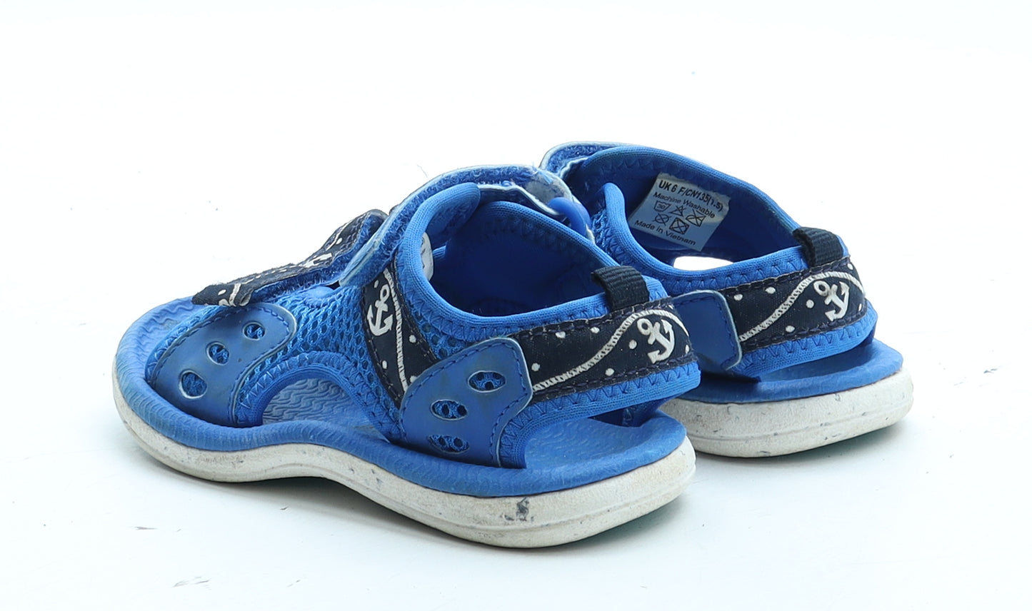 Clarks Boys Blue Polyester Fisherman Sandal UK 6 23