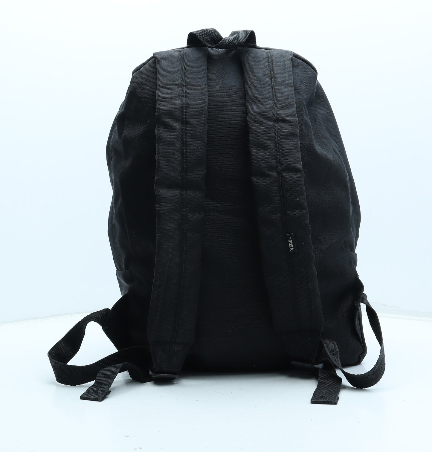 VANS Mens Black Polyester Backpack Size Large