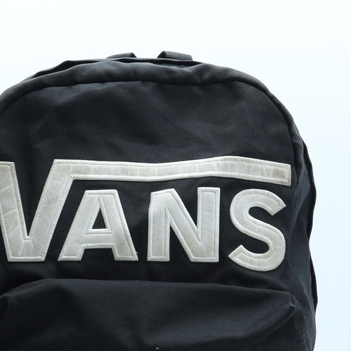 VANS Mens Black Polyester Backpack Size Large