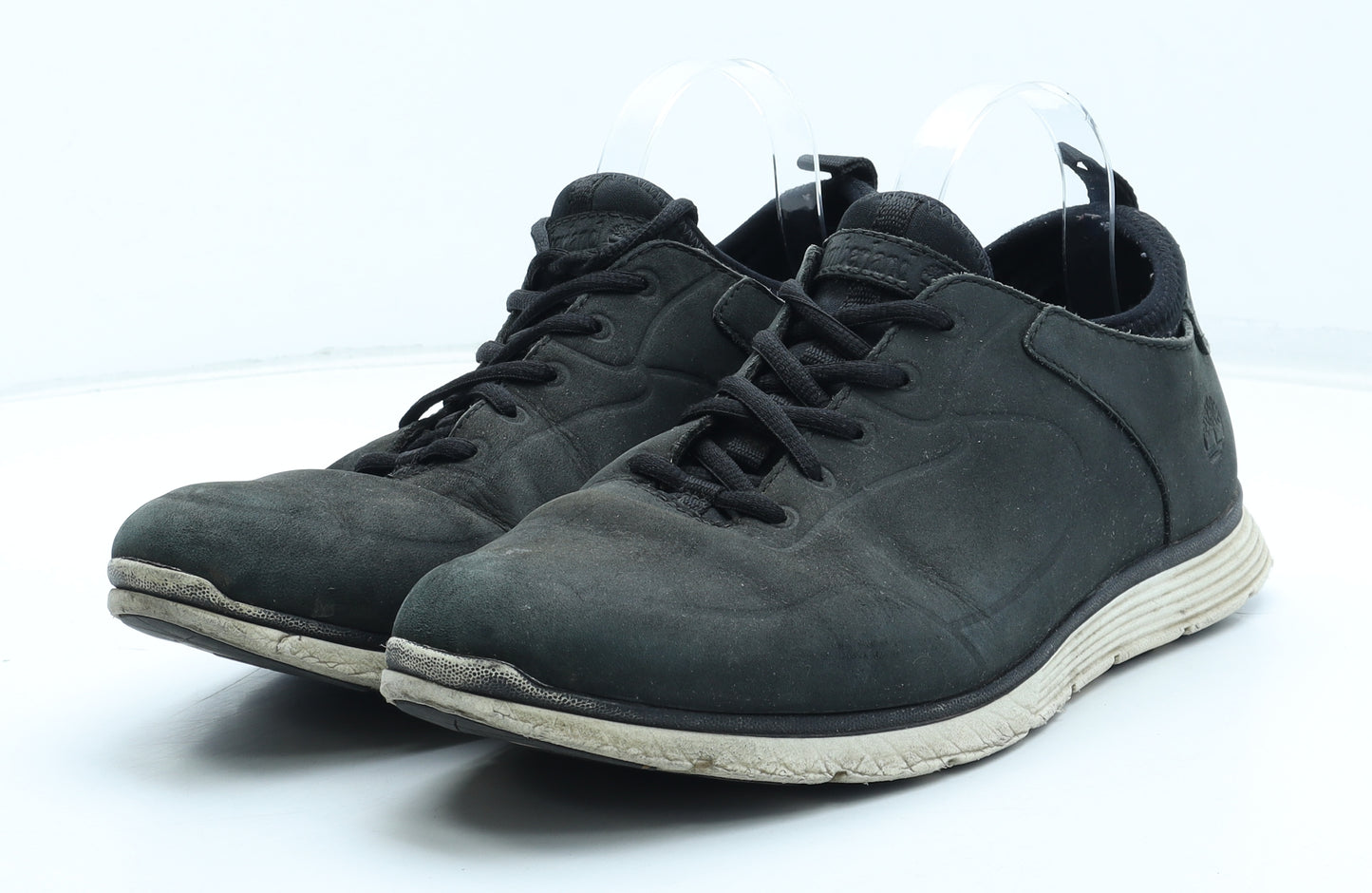 Timberland Mens Black Leather Trainer UK 10 44