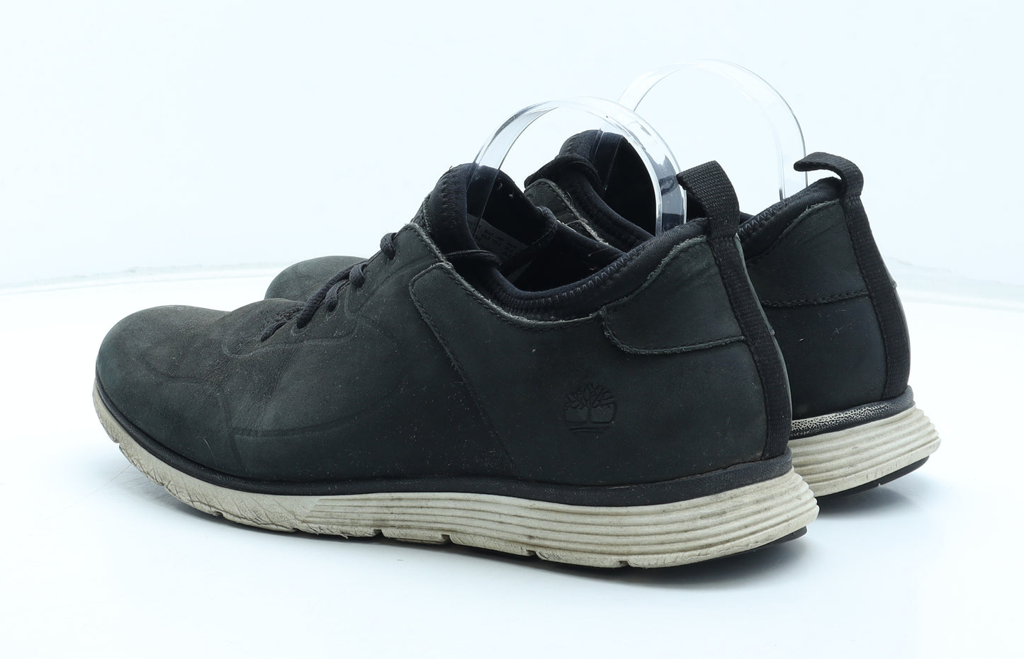 Timberland Mens Black Leather Trainer UK 10 44