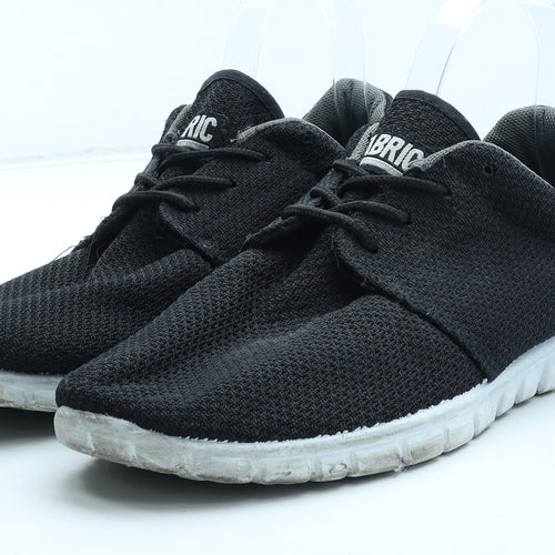 Fabric Mens Black Polyester Trainer UK 9 43