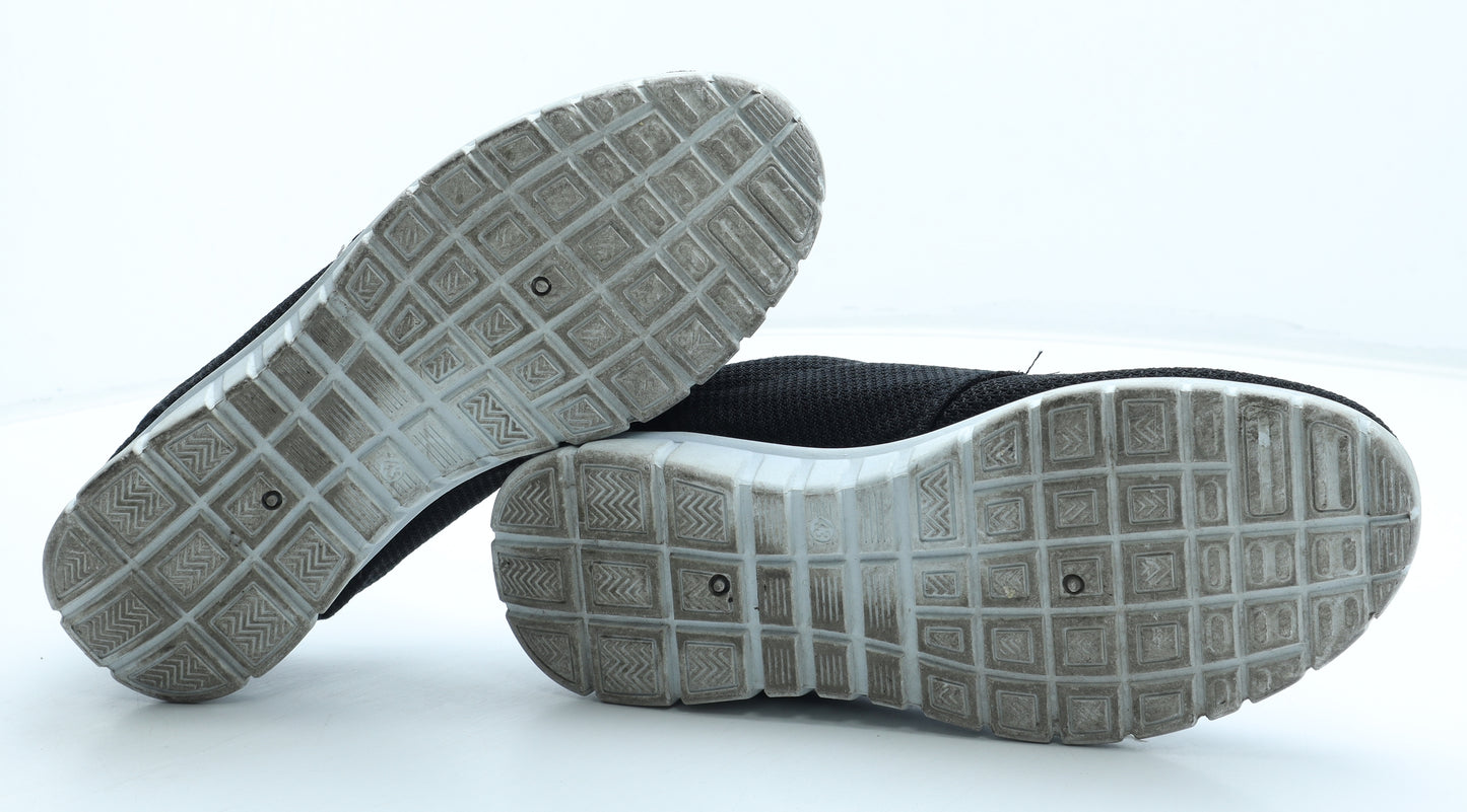 Fabric Mens Black Polyester Trainer UK 9 43