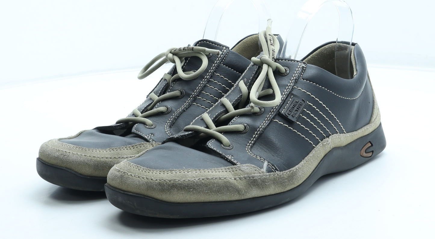 Camel Active Mens Brown Leather Trainer UK 10 44