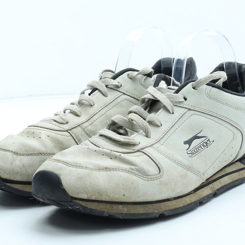 Slazenger Mens White Polyurethane Trainer UK 13 47