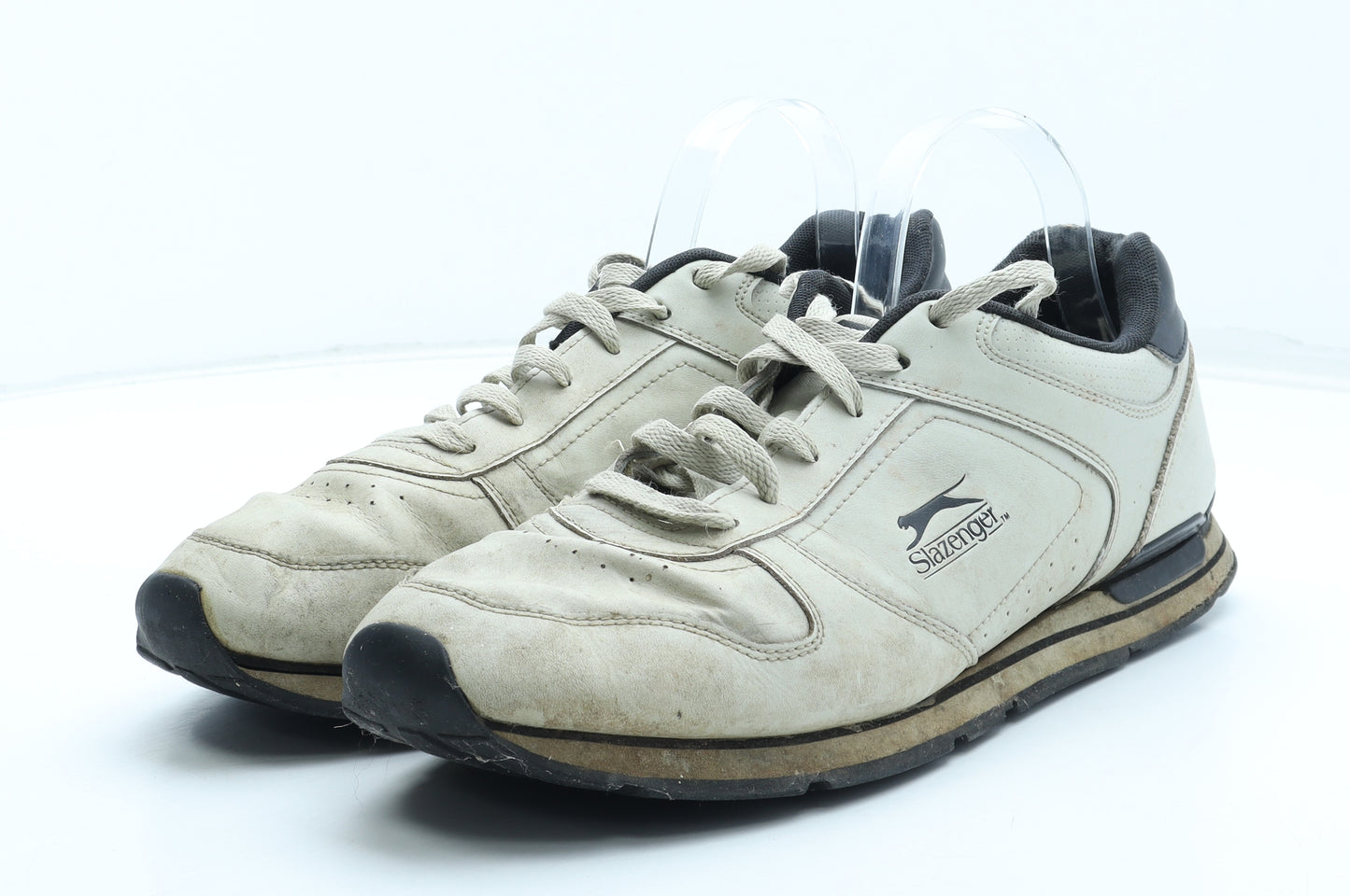 Slazenger Mens White Polyurethane Trainer UK 13 47