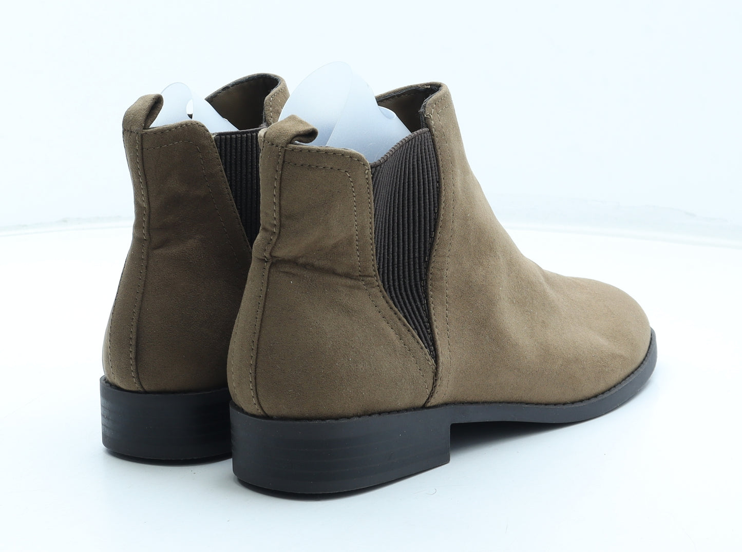 Primark Womens Beige Polyurethane Chelsea Boot UK