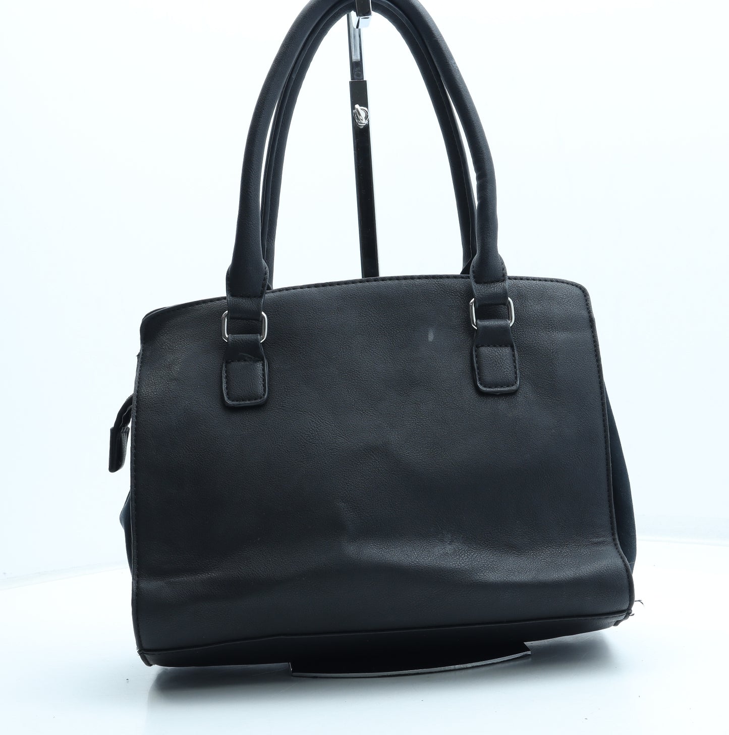 Marco Tozzi Womens Black Polyester Top Handle Bag Size Medium