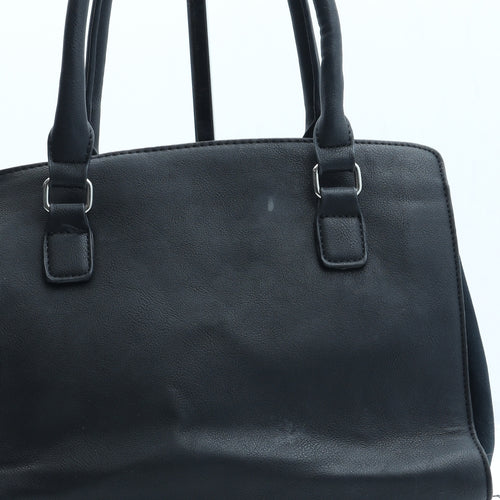 Marco Tozzi Womens Black Polyester Top Handle Bag Size Medium