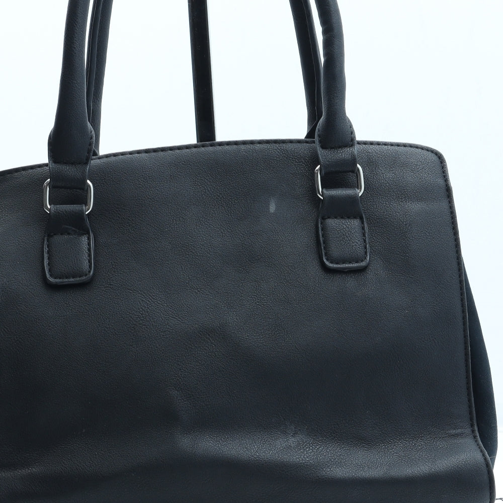 Marco Tozzi Womens Black Polyester Top Handle Bag Size Medium