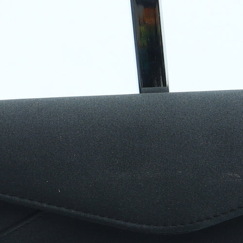 Preworn Womens Black Polyester Clutch Size Small