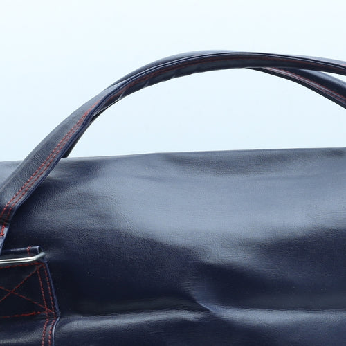 Preworn Womens Blue Polyurethane Duffle Size Extra Large