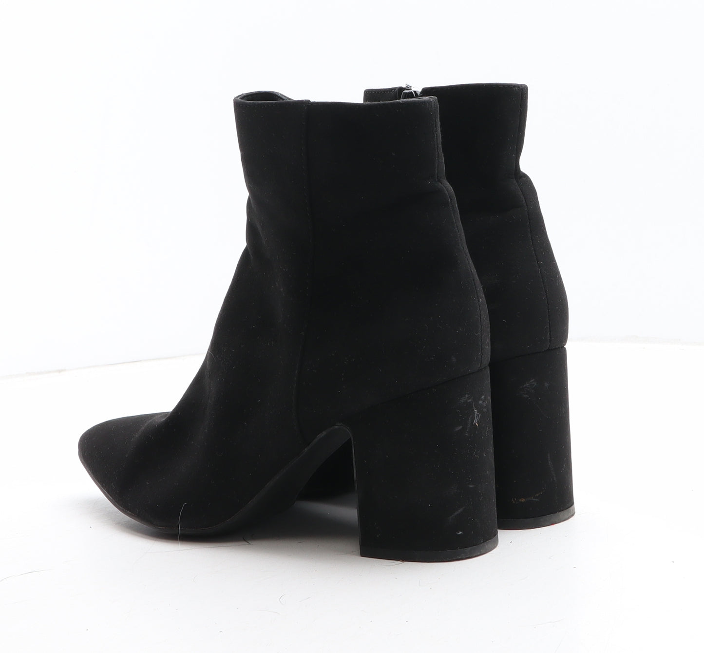 New Look Womens Black Synthetic Bootie Boot UK