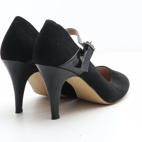 Dorothy Perkins Womens Black Synthetic Court Heel UK - Mary Jane Style
