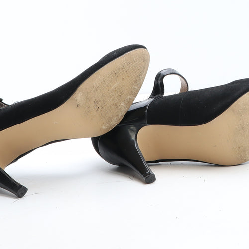Dorothy Perkins Womens Black Synthetic Court Heel UK - Mary Jane Style