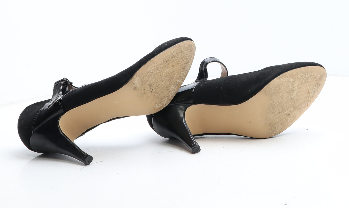 Dorothy Perkins Womens Black Synthetic Court Heel UK - Mary Jane Style