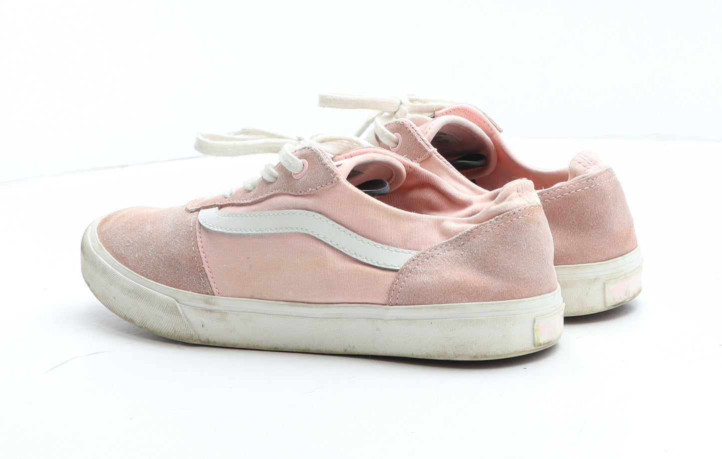 VANS Womens Pink Synthetic Trainer UK