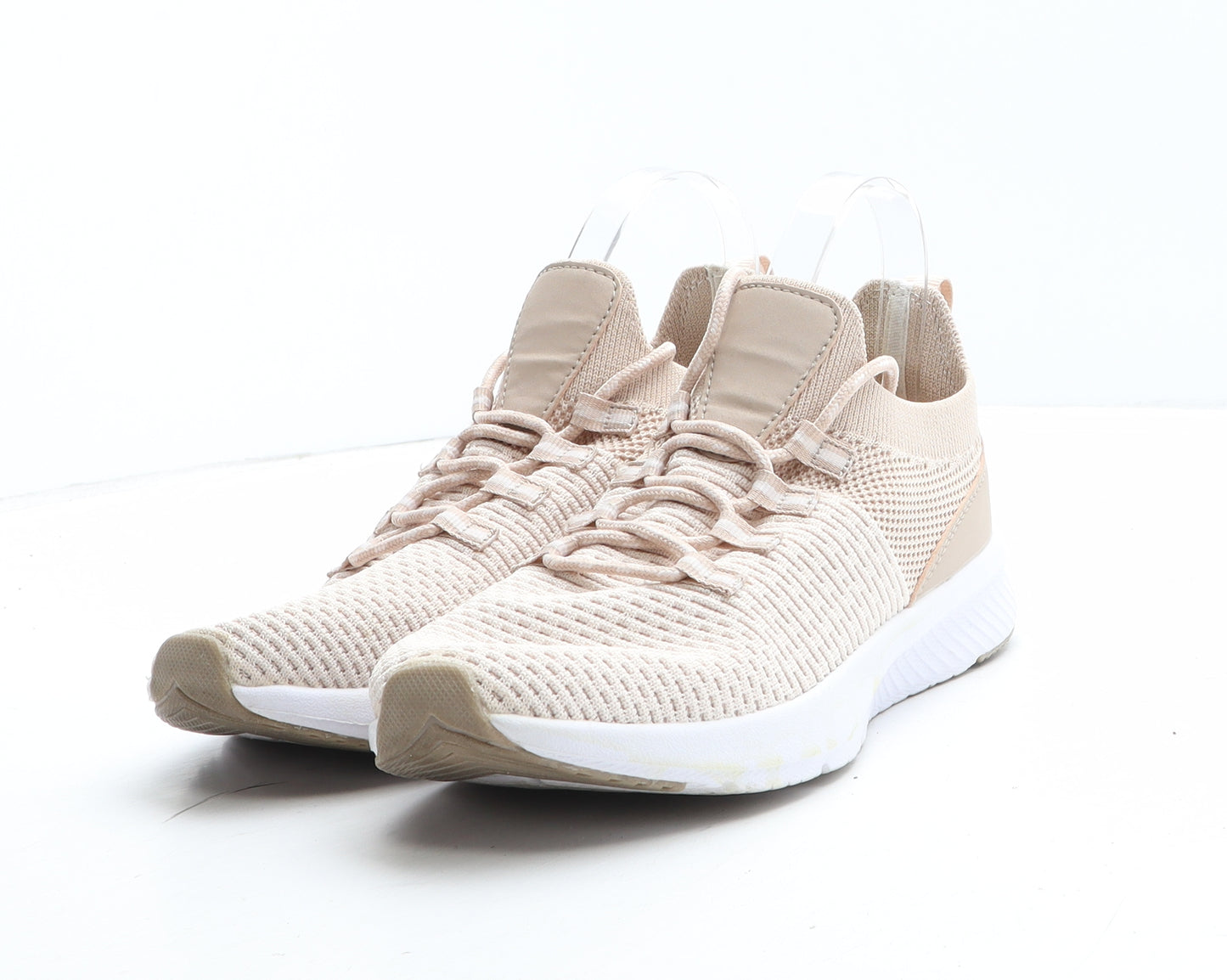 Primark Womens Beige Synthetic Trainer UK