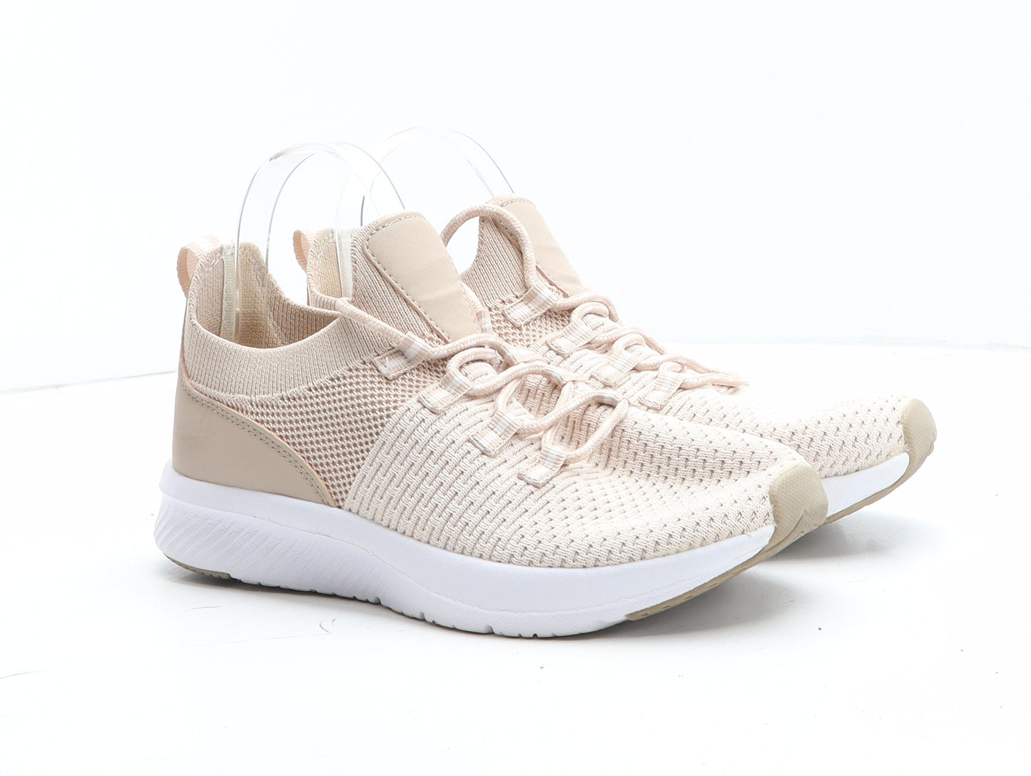 Primark Womens Beige Synthetic Trainer UK