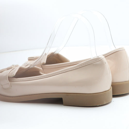 Atmosphere Womens Beige Synthetic Moccasin Casual UK