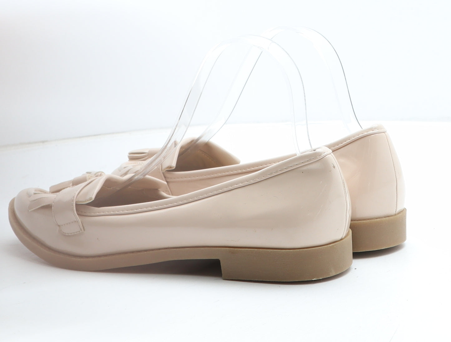 Atmosphere Womens Beige Synthetic Moccasin Casual UK