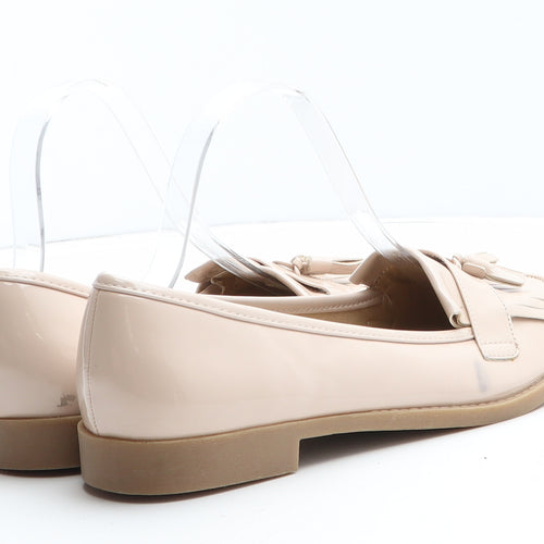 Atmosphere Womens Beige Synthetic Moccasin Casual UK