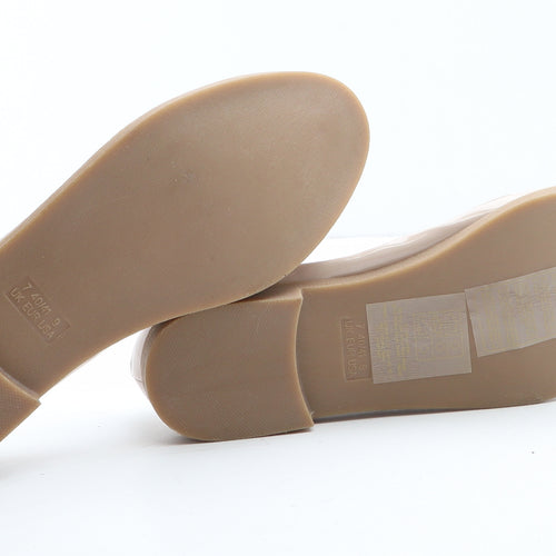 Atmosphere Womens Beige Synthetic Moccasin Casual UK