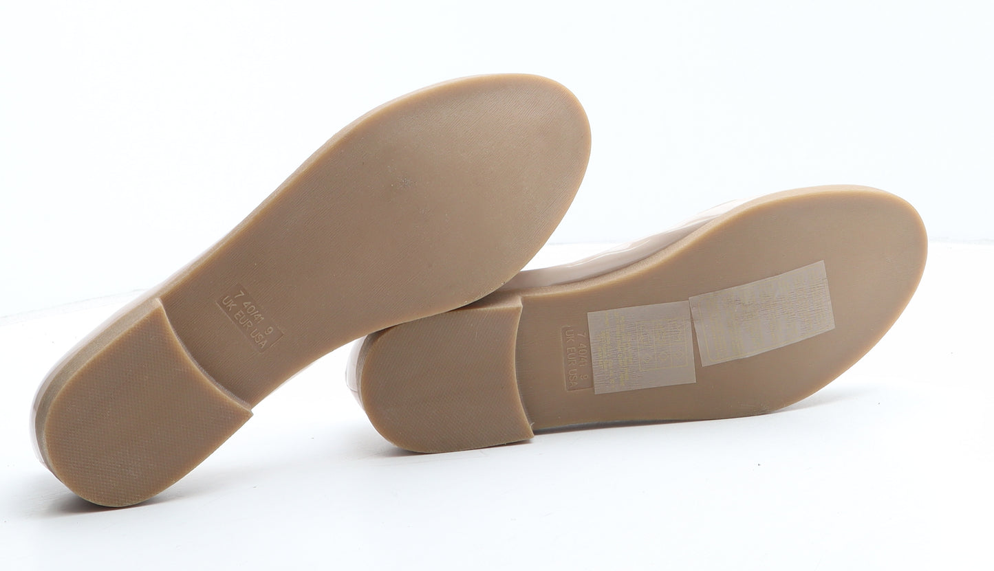 Atmosphere Womens Beige Synthetic Moccasin Casual UK