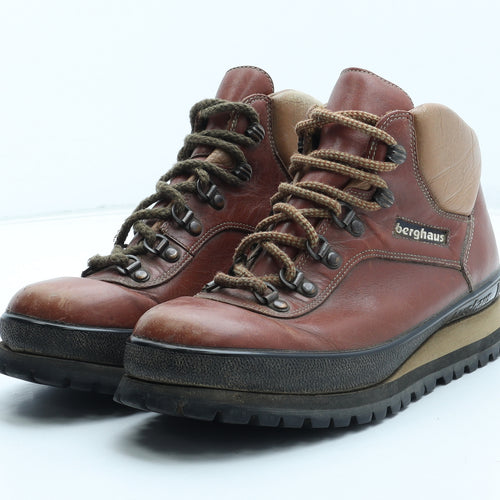 Berghaus Womens Brown Leather Combat Boot UK - Estimated UK Size 5