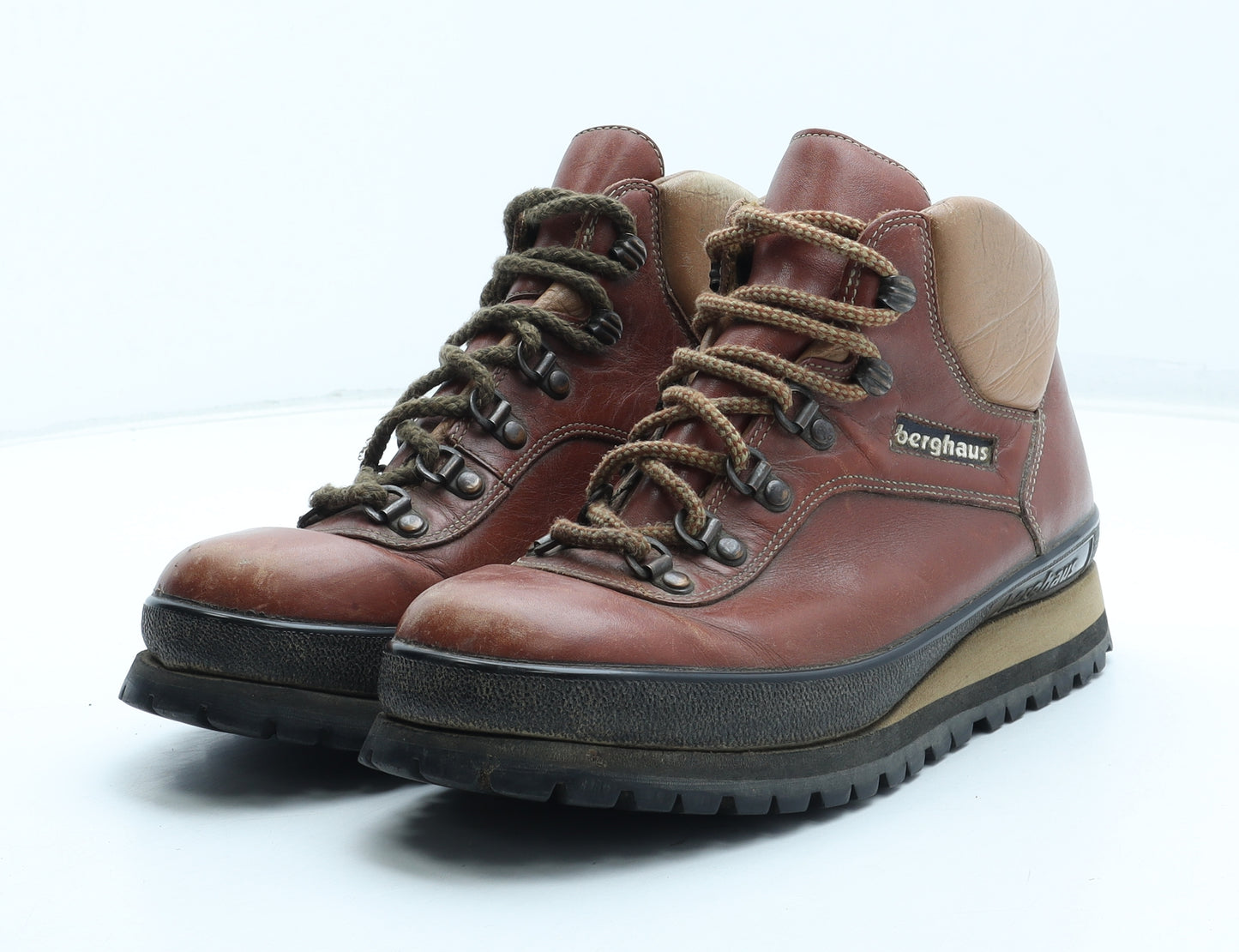 Berghaus Womens Brown Leather Combat Boot UK - Estimated UK Size 5