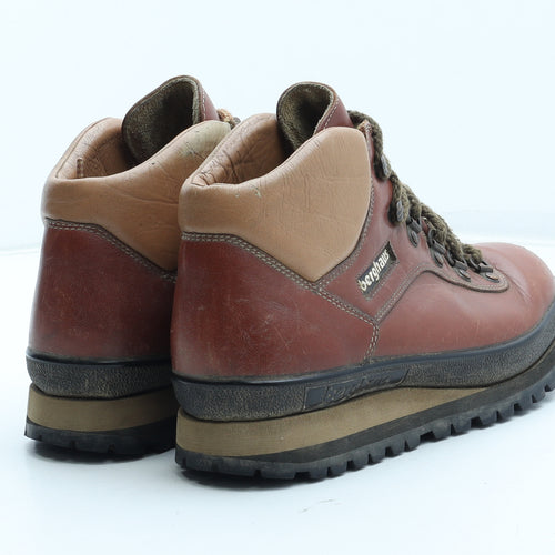 Berghaus Womens Brown Leather Combat Boot UK - Estimated UK Size 5