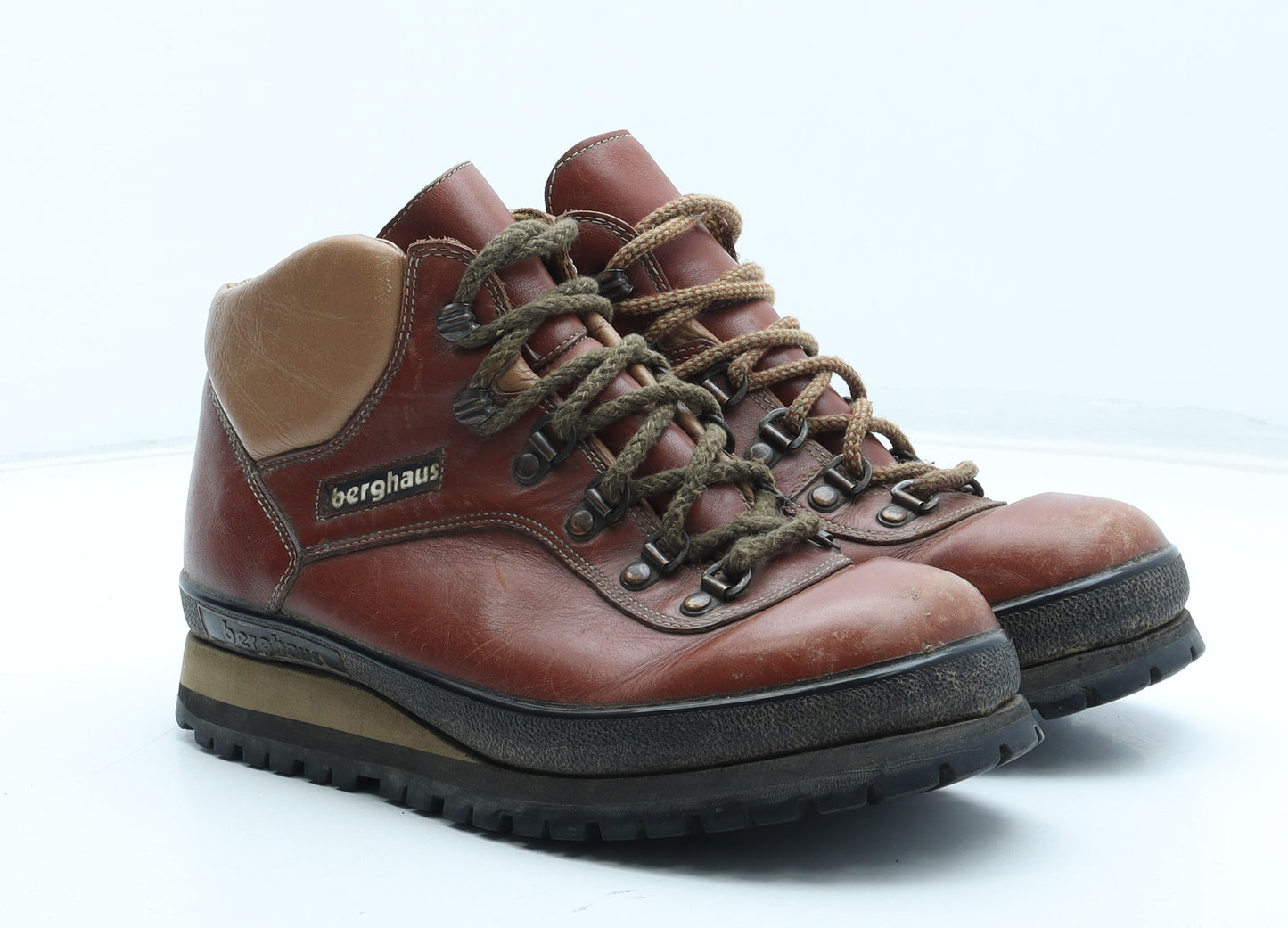 Berghaus Womens Brown Leather Combat Boot UK - Estimated UK Size 5