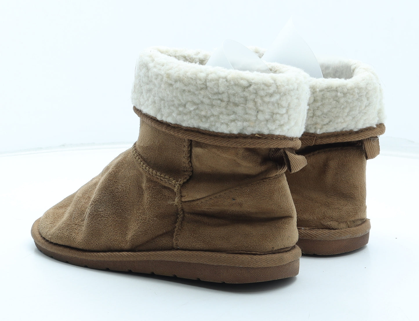 Atmosphere Womens Brown Polyester Shearling Style Boot UK