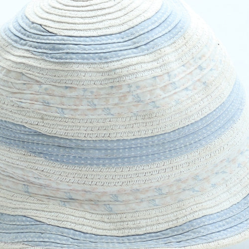 George Girls Multicoloured Striped Polyester Sun Hat Size S - Size 1-3 Years