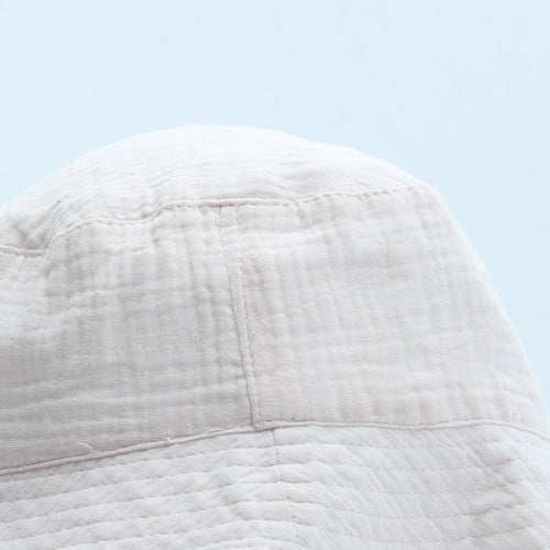 F&F Girls Pink Cotton Bucket Hat Size S - Size 7-10 years